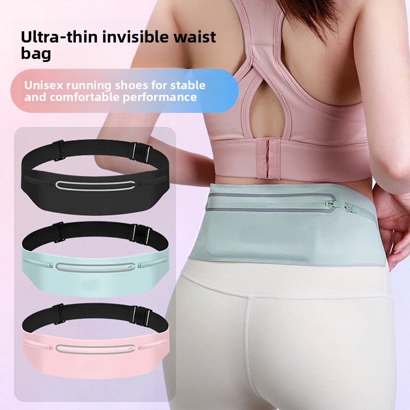 Running Gear Phone - Sabuk Lari Reflektif 3 Kantong, Tas