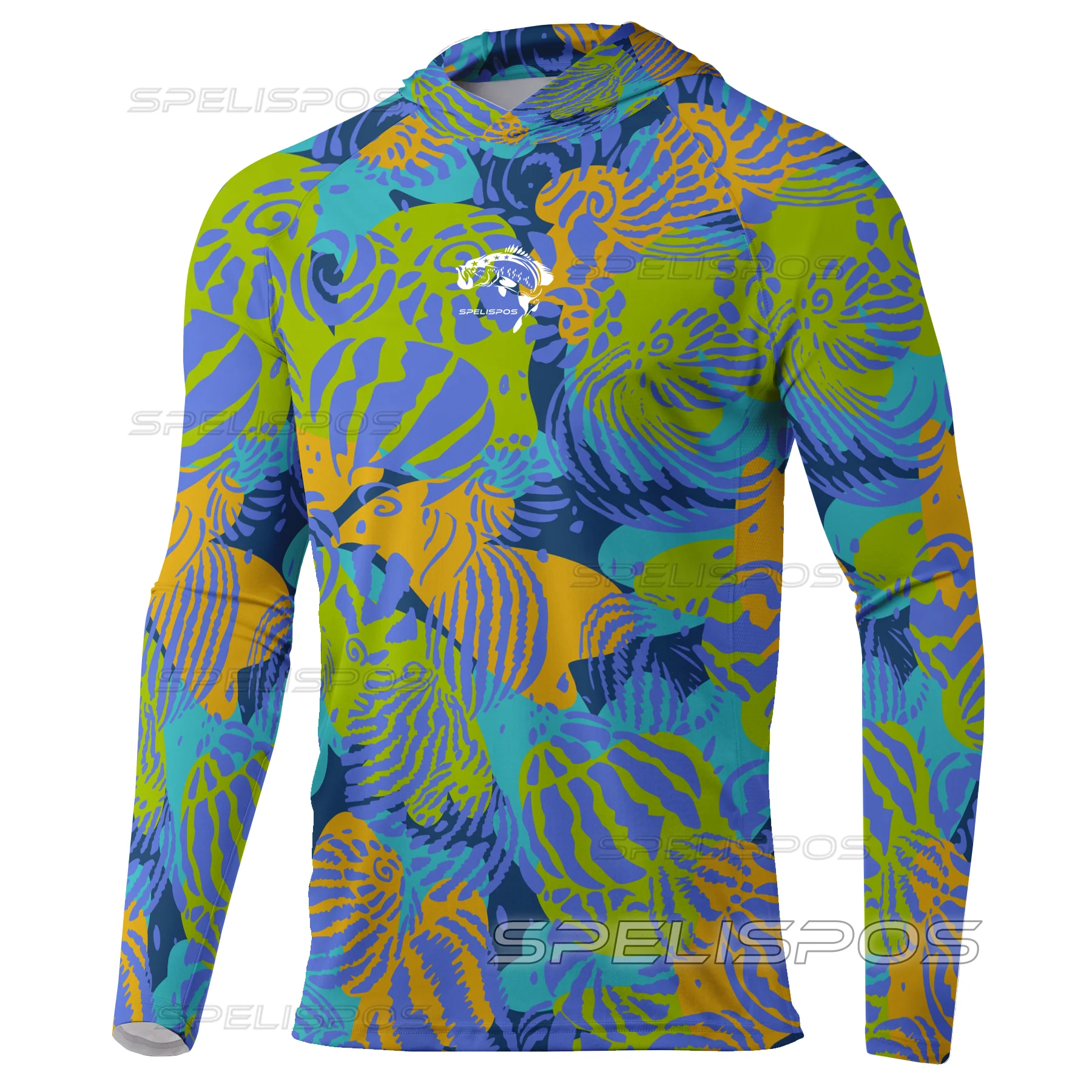 Running Gear Yacht - Kaus memancing bertudung UPF 50 +