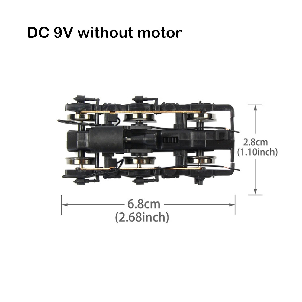 Ho Scale 1:87 Chassis Bogie Mo - Running Gear Locomotive ulasan dan harga