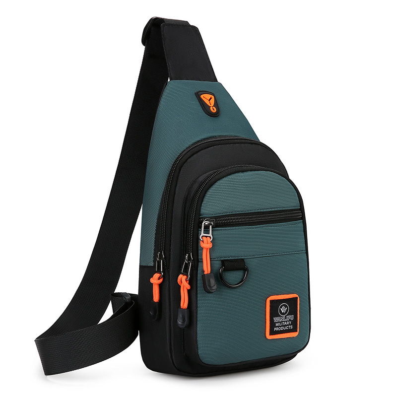 Tas dada pria kasual, tas bahu - Running Gear Phone ulasan dan harga