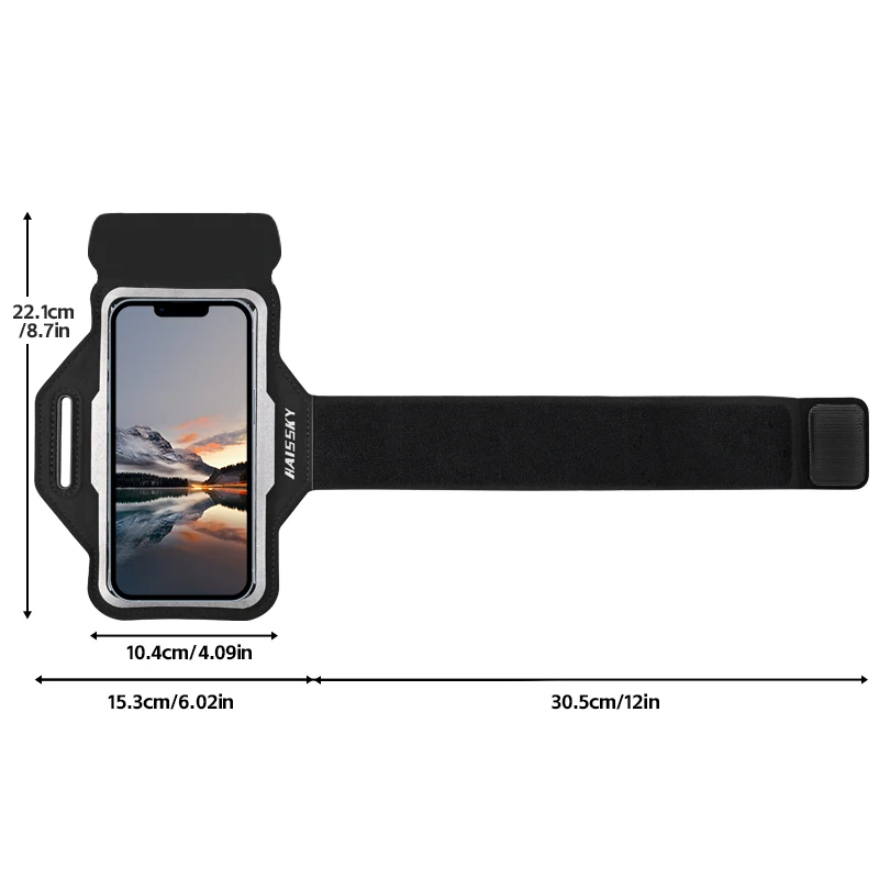 HAISSKY Tas Lari Ultratipis Ba - Running Gear Phone ulasan dan harga